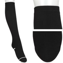 画像をギャラリービューアに読み込む, レディース ハイソックス 裏起毛 靴下 ひざ下 ソックス ひざ下丈 ホカロン あたたかい あったかい 防寒 260デニール相当 22-25cm 暖かい 保温 アツギ 黒 atsugi 冬 秋 寒さ対策