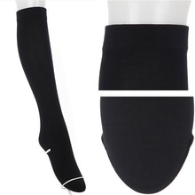 画像をギャラリービューアに読み込む, レディース ハイソックス 裏起毛 靴下 ひざ下 ソックス ひざ下丈 ホカロン あたたかい あったかい 防寒 160デニール 22-25cm 暖かい 保温 アツギ 黒 atsugi 冬 秋 寒さ対策