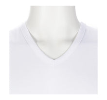 画像をギャラリービューアに読み込む, メンズ 半袖V首Tシャツ 半袖シャツ vネック 2枚組 吸汗速乾 吸水速乾 ドライ 乾きやすい 綿混 M L LL インナー 紳士 肌着 男 アンダーウェア まとめ買い