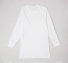 画像をギャラリービューアに読み込む, メンズ 長袖シャツ 綿100 スムース 長袖丸首Tシャツ 丸首 肌着 2枚組 インド綿 M L LL インナー 紳士 綿 綿100% コットン クルーネック 男 アンダーウェア まとめ買い