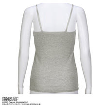 画像をギャラリービューアに読み込む, カップ付きキャミソール キッズ 小学生 キャミソール 子供 リブ 女の子 スヌーピー 150cm 160cm 165cm 女児 カップ付キャミソール インナー 下着 中学生 女子 カップ付きインナー パッド付き ジュニアブラ ファーストブラ