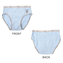 画像をギャラリービューアに読み込む, ショーツ レディース 婦人 3枚組 シンプル ブランド PLAYBOY プレイボーイ ベア天 M L LL 下着 肌着 インナー PLAY BOY かっこいい 綿混 まとめ買い セット