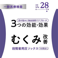 画像をギャラリービューアに読み込む, アツギ メディカル Atsugi Medical 一般医療機器 着圧ソックス つま先なし 足首28hPa レディース 23-25cm 着圧ソックス トウレス ハイソックス オープントウ 抗菌防臭 医療用 ふくらはぎサポート 段階着圧 むくみ対策 美脚ケア フィット 快適