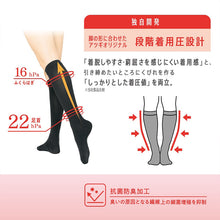 画像をギャラリービューアに読み込む, アツギ メディカル Atsugi Medical 着圧ソックス レディース ハイソックス 足首22hPa 23-25cm 靴下 くつ下 ソックス 抗菌防臭 ヌードトウ むくみ対策 レッグケア ソフト着圧 インナー 段階着圧 美脚ケア フィット 快適 通気性 蒸れにくい