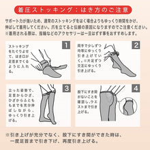 画像をギャラリービューアに読み込む, Atsugi Medical アツギ メディカル 着圧ストッキング レディース 足首18hPa 骨盤サポート M-L L-LL 美脚 美尻 パンスト 抗菌防臭 女性 婦人 インナー 補強トウ コンプレッション ストッキング 段階着圧 ふくらはぎサポート