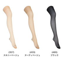 画像をギャラリービューアに読み込む, ストッキング 2足組 夏 通気性 パンティストッキング パンスト レディース アツギ 通気性 パンティ部メッシュ M-L L-LL ムレ対策 補強トウ 静電気防止 抗菌防臭 美脚 婦人 さらさら