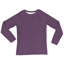画像をギャラリービューアに読み込む, 裏起毛 トップス インナー 長袖 ヒートインナー ラウンドネック 冬用 保温 防寒 無地 ロンt カットソー シンプル 紫 黒 ネイビー 重ね着 ストレッチ アウトドア キャンプ 登山 ランニング ウォーキング ビジネス 外仕事 ゴルフ バイク M L LL M~LL (在庫限り)