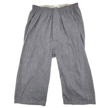 画像をギャラリービューアに読み込む, ステテコ メンズ 夏 クレープ 涼しい 前開き M~LL 部屋着 パジャマ ズボン ルームウェア パンツ 男性 ズボン下 スラックス下 下着 夏用 通気性 放熱 麻混 (在庫限り)