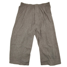 画像をギャラリービューアに読み込む, ステテコ メンズ 夏 クレープ 涼しい 前開き M~LL 部屋着 パジャマ ズボン ルームウェア パンツ 男性 ズボン下 スラックス下 下着 夏用 通気性 放熱 麻混 (在庫限り)