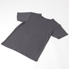 画像をギャラリービューアに読み込む, メンズ インナー 半袖 夏 vネック tシャツ 速乾 シャリ感 ストレッチ サラサラ M~LL 涼しい クレープ 綿 ムレない 蒸れにくい べたつかない v首 下着 肌着 男性 紳士 (在庫限り)