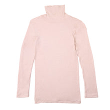 画像をギャラリービューアに読み込む, ハイネック 長袖 肌側綿100% 微起毛 レディース 肌着 暖かい あったかインナー モダール M L LL 下着 インナー 女性 婦人 防寒 冷えとり 秋 冬 アンダーウェア 無地 シンプル 寒さ対策 なめらか