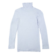 画像をギャラリービューアに読み込む, ハイネック 長袖 肌側綿100% 微起毛 レディース 肌着 暖かい あったかインナー モダール M L LL 下着 インナー 女性 婦人 防寒 冷えとり 秋 冬 アンダーウェア 無地 シンプル 寒さ対策 なめらか