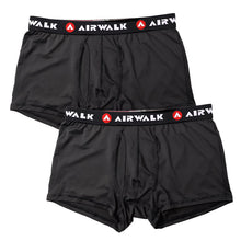 画像をギャラリービューアに読み込む, ボクサーパンツ メンズ 2枚組 前開き ストレッチ ボクサーブリーフ IRWALK 下着 肌着 アウトゴム 伸縮 フィット 速乾 洗い替え セット クロ チャコール M L LL メンズ下着 紳士下着 インナー パンツ 男性用 まとめ買い お得 2枚セット シンプル