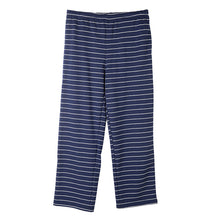 画像をギャラリービューアに読み込む, ルームパンツ レディース パンツ ボーダー ルームウェア ストレート 部屋着 パジャマ ミニ裏毛 M L LL ウエストゴム 紐調整可能 ポケット付き シンプル リラックスパンツ イージーパンツ 大きいサイズ 春 夏 秋 冬 オールシーズン 軽量 柔らか 快適 スウェット