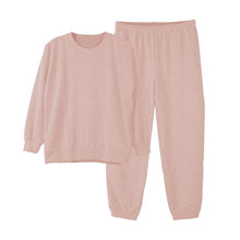 画像をギャラリービューアに読み込む, スウェット レディース セットアップ ルームウェア 婦人 ミニ裏毛 無地 上下セット M L LL 部屋着 ワンマイルウェア トレーナー シンプル カジュアル 快適 パジャマ 調整ひも付き サイドポケット 春 秋 冬 おしゃれ 着心地 リラックス ギフト プレゼント