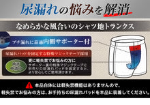 画像をギャラリービューアに読み込む, 尿漏れ 布帛トランクス 前あき 尿漏れパンツ 男性用 メンズ 軽失禁 尿もれ 本体綿100% M L LL 失禁パンツ 尿もれ 軽失禁 失禁対策 尿漏れケア 前開き 紳士肌着 介護 老人 敬老の日 プレゼント ギフトにおすすめ