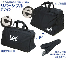 画像をギャラリービューアに読み込む, Lee ボストンバッグ 大容量 横幅58cm×高さ33cm×マチ28cm (旅行 アウトドア 収納 部活 スポーツバッグ スポーツバック バッグ ボストンバック ブランド 二泊 三泊 大きい 大きめ) (送料無料)