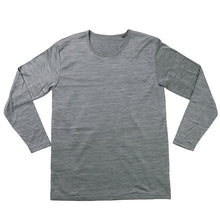 画像をギャラリービューアに読み込む, メンズ インナー 暖かい あったか 長袖 裏起毛 防風 インナー 丸首 ゴルフ 防寒 アンダーシャツ アウトドア 紳士 黒 グレー 紫 青 迷彩 M~LL ツーリング あたたかい レジャー 外仕事 ウィンタースポーツ ブリーズテックス M L LL