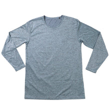画像をギャラリービューアに読み込む, メンズ インナー 暖かい あったか 長袖 裏起毛 防風 インナー 丸首 ゴルフ 防寒 アンダーシャツ アウトドア 紳士 黒 グレー 紫 青 迷彩 M~LL ツーリング あたたかい レジャー 外仕事 ウィンタースポーツ ブリーズテックス M L LL