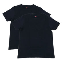 画像をギャラリービューアに読み込む, キッズ Tシャツ 2枚組 無地 子供 子供服 半袖 男の子 女の子 90cm~140cm ヘインズ ビーフィー 子ども トップス シンプル 90 100 110 120 130 2枚セット (在庫限り)