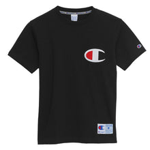 画像をギャラリービューアに読み込む, Champion Tシャツ メンズ 半袖 S~XL (男性 紳士 左胸刺繍 シャツ インナー チャンピオン 綿100%) (在庫限り)