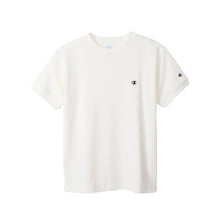 画像をギャラリービューアに読み込む, Champion Tシャツ メンズ 半袖 紳士 ウエア シャツ トップス S M L XL チャンピオン パイル生地 ロゴ シンプル ジム (在庫限り)