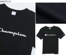 画像をギャラリービューアに読み込む, Champion メンズ 丸首 半袖Tシャツ (S~XL)(ベーシック チャンピオン ブランド 紳士 半袖シャツ 綿100% 大きいサイズあり) (在庫限り)