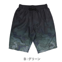 画像をギャラリービューアに読み込む, サーフパンツ キッズ 男の子 GERRY ジェリー カモフラ柄 グラデーション 水着 海パン スイムパンツ ボーイズ ジュニア ポリエステル ウエスト調節ヒモ グレー グリーン ブルー 140cm~160cm プール 海 水遊び 夏用 レジャー