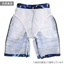 画像をギャラリービューアに読み込む, サーフパンツ キッズ 男の子 ROCO NAILS ロコネイル 水着 海パン スイムパンツ ボーイズ ジュニア インナーパンツ付き ウエスト調節ヒモ ポリエステル ブルー ブラック ネイビー 140cm~160cm プール 海 水遊び 夏用 レジャー