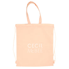 画像をギャラリービューアに読み込む, プールバッグ キッズ 女の子 ナップサック 2WAY トートバッグ CECIL McBEE セシルマクビー ショルダーバッグ 大きめ 体操服入れ 水着入れ お名前スペース 紐調節可 ポリエステル ブラック ベージュ ピンク W38×H44cm 学校用 水泳授業