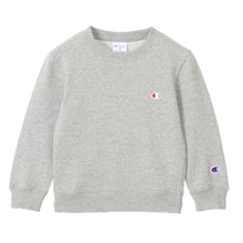 画像をギャラリービューアに読み込む, チャンピオン スウェットキッズ 長袖 綿100% 裏毛 リブ 刺繍ロゴ ダンス 部屋着 おでかけ おしゃれ アメカジ コーデ 100 110 120 130 140 150 160 champion 秋冬 こども ジュニア シャツ トップス ルームウェア