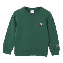 画像をギャラリービューアに読み込む, チャンピオン スウェットキッズ 長袖 綿100% 裏毛 リブ 刺繍ロゴ ダンス 部屋着 おでかけ おしゃれ アメカジ コーデ 100 110 120 130 140 150 160 champion 秋冬 こども ジュニア シャツ トップス ルームウェア
