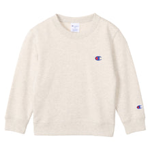 画像をギャラリービューアに読み込む, チャンピオン スウェットキッズ 長袖 綿100% 裏毛 リブ 刺繍ロゴ ダンス 部屋着 おでかけ おしゃれ アメカジ コーデ 100 110 120 130 140 150 160 champion 秋冬 こども ジュニア シャツ トップス ルームウェア