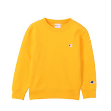 画像をギャラリービューアに読み込む, チャンピオン スウェットキッズ 長袖 綿100% 裏毛 リブ 刺繍ロゴ ダンス 部屋着 おでかけ おしゃれ アメカジ コーデ 100 110 120 130 140 150 160 champion 秋冬 こども ジュニア シャツ トップス ルームウェア
