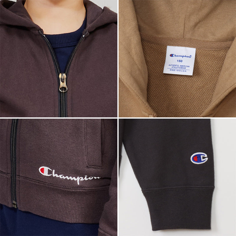 チャンピオン キッズ スウェットジップパーカー 140 150 160