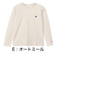 画像をギャラリービューアに読み込む, チャンピオン キッズ 綿100% 長袖 Tシャツ 丸首 130 140 150 160 子ども 子供 男子 女子 Champion ジュニア ロゴ
