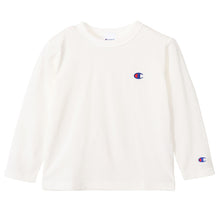 画像をギャラリービューアに読み込む, チャンピオン キッズ 綿100% 長袖 Tシャツ 丸首 130 140 150 160 子ども 子供 男子 女子 Champion ジュニア ロゴ