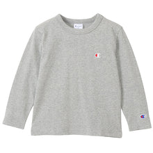 画像をギャラリービューアに読み込む, チャンピオン キッズ 綿100% 長袖 Tシャツ 丸首 130 140 150 160 子ども 子供 男子 女子 Champion ジュニア ロゴ