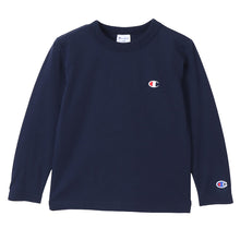 画像をギャラリービューアに読み込む, チャンピオン キッズ 綿100% 長袖 Tシャツ 丸首 130 140 150 160 子ども 子供 男子 女子 Champion ジュニア ロゴ