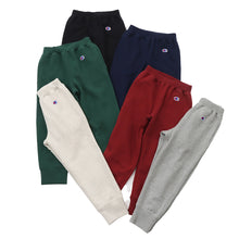 画像をギャラリービューアに読み込む, チャンピオン スウェットパンツ キッズ ロングパンツ 長ズボン 綿100% 裏毛 90cm~160cm 子供 子ども 秋冬 部屋着 ルームウェア 100 110 120 130 140 150 160
