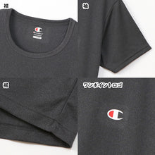 画像をギャラリービューアに読み込む, チャンピオン Tシャツ メンズ メッシュ 半袖 インナー S~LL tシャツ 肌着 男性 紳士 シャツ インナーシャツ トップス クルーネック 吸汗 速乾 S M L LL (在庫限り)