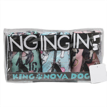 画像をギャラリービューアに読み込む, ボクサーパンツ 3枚組 メンズ 前開き セット ボクサーブリーフ インナー まとめ買い 柄もの イラスト 派手 M L LL M~LL 下着 男性