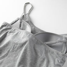 画像をギャラリービューアに読み込む, カップ付き キャミソール レディース ブラトップ 綿素材使用 綿混 無地 シンプル ベーシック 楽 ゆったり 重ね着 インナー リラックス ヨガ 下着 春 夏 秋 黒 白 グレー ベージュ 青 茶 M L LL