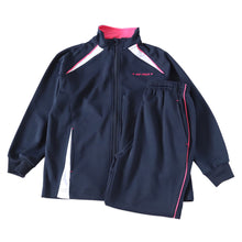 画像をギャラリービューアに読み込む, 女の子 ジュニア ジャージ 上下セット セットアップ 130cm~160cm セット キッズジャージ 長袖 長ズボン 体操服 女子 キッズ 子供 トレーニングウェア スポーツ (在庫限り)