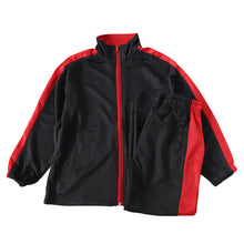 画像をギャラリービューアに読み込む, 子供 ジャージ 上下セット 男女兼用 セットアップ 110cm~160cm キッズジャージ 長袖 長ズボン 体操服 キッズ ジュニア トレーニングウェア 子供 スポーツ (在庫限り)