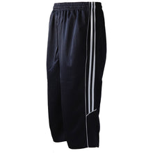画像をギャラリービューアに読み込む, メンズ ジャージ 下 7分丈パンツ ズボン 大きいサイズ ハーフパンツ トレパン 半ズボン 3L~5L 3L 4L 5L ジャージパンツ 黒 紺 ズボン単体 トレーニングウェア 部屋着 男 大寸 (在庫限り)