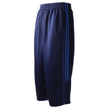 画像をギャラリービューアに読み込む, メンズ ジャージ 下 7分丈パンツ ズボン 大きいサイズ ハーフパンツ トレパン 半ズボン 3L~5L 3L 4L 5L ジャージパンツ 黒 紺 ズボン単体 トレーニングウェア 部屋着 男 大寸 (在庫限り)