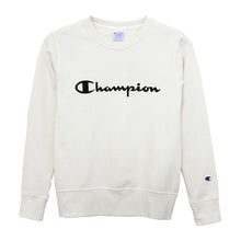 画像をギャラリービューアに読み込む, チャンピオン レディース トレーナー 長袖 スウェットシャツ M・L (Champion ブランド ロゴプリント 婦人 女性 トップス スウェット UV加工) (在庫限り)