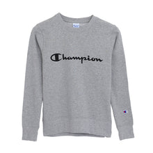 画像をギャラリービューアに読み込む, チャンピオン レディース トレーナー 長袖 スウェットシャツ M・L (Champion ブランド ロゴプリント 婦人 女性 トップス スウェット UV加工) (在庫限り)