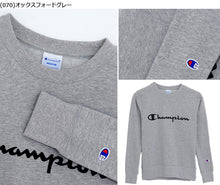 画像をギャラリービューアに読み込む, チャンピオン レディース トレーナー 長袖 スウェットシャツ M・L (Champion ブランド ロゴプリント 婦人 女性 トップス スウェット UV加工) (在庫限り)